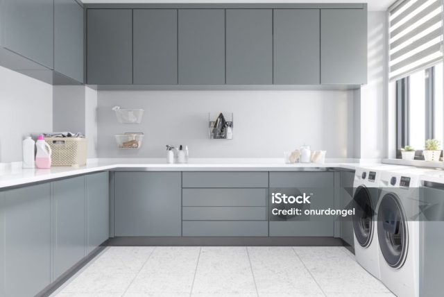 Washer and Dryer in Laundry Room Washer and Dryer in Laundry Room